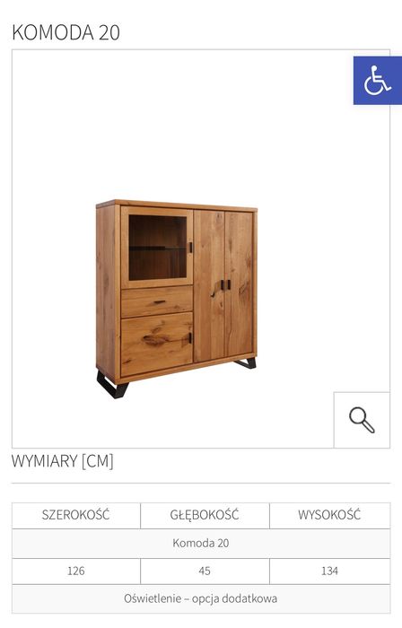 Komoda 20, Matkowski Meble