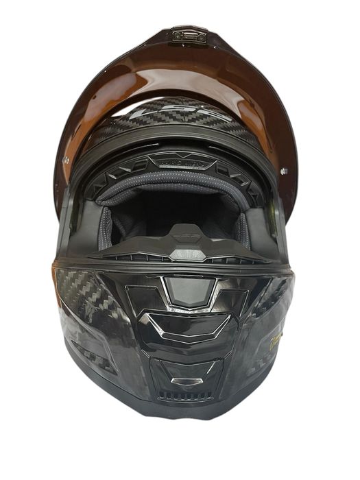 Capacete de mota Vector II Carbon da LS2 Novo com caixa