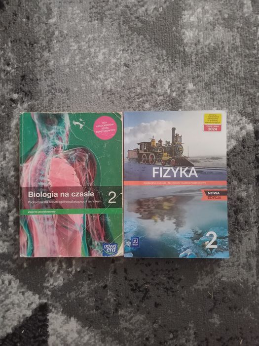 Książki/ podręczniki do 2 klasy liceum - technikum