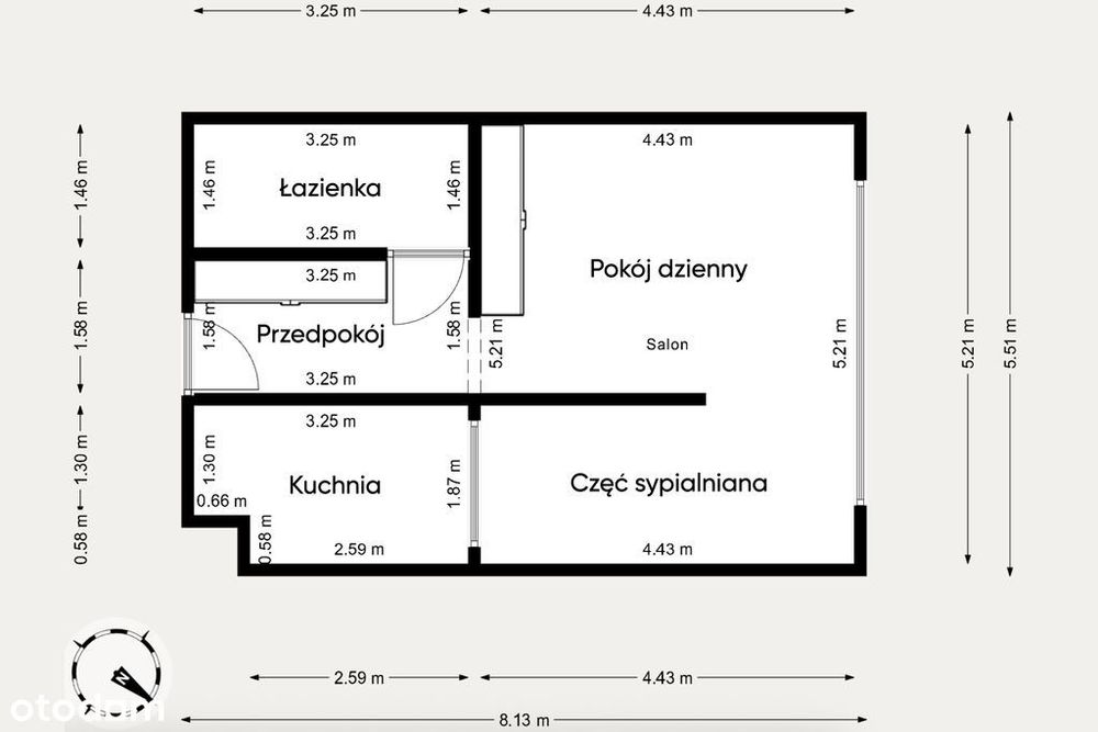 Słoneczne studio w centrum Sosnowca
