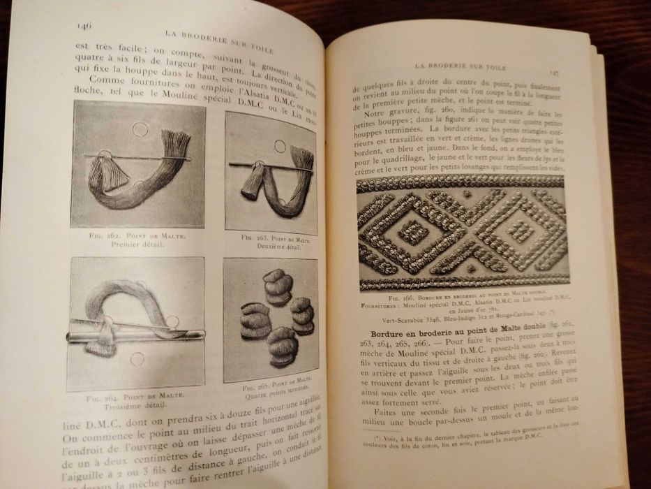 Encyclopédie des ouvrages / Manual/ Costura / Bordados