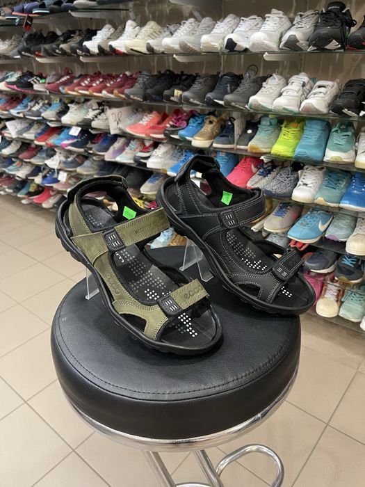 Сандалі шкіряні ecco, Nike.