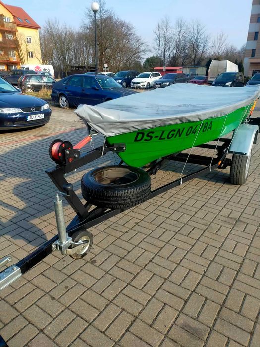 Łódka 380x140 + przyczepka SAM niezarejestrowana