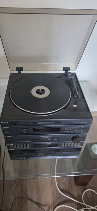 Wieża Sony XO-D20S z Gramofonem + ORYGINALNY PILOT / Made in Japan
