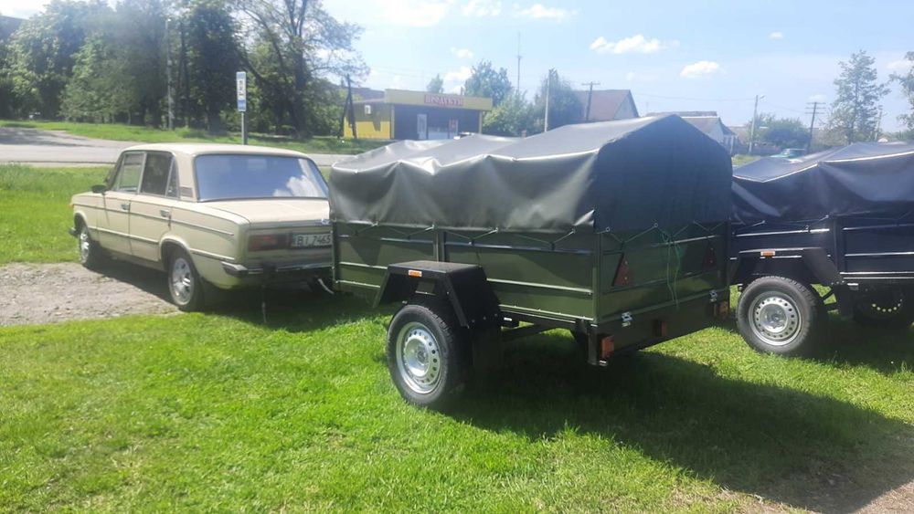 Міцний причіп 2500/1300 під ключ.Доставка від заводу виробника