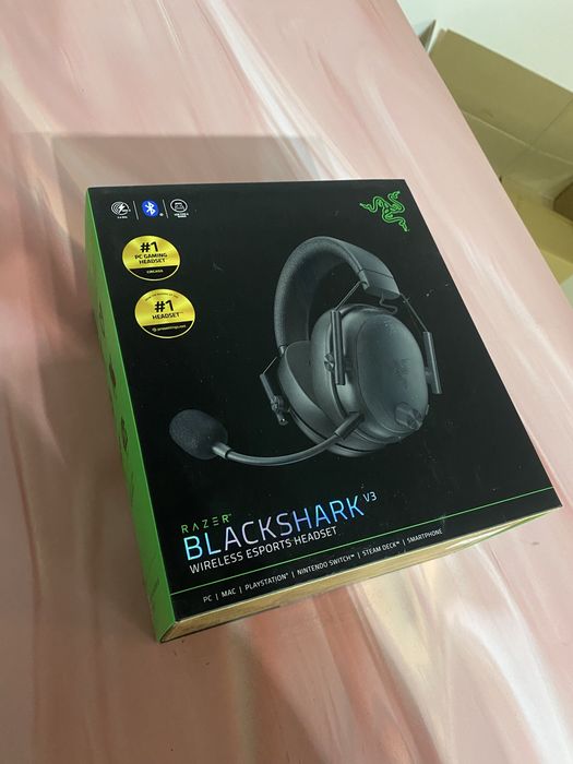 Razer blackshark v3 headset sluchawki bezprzewodowe gamingowe