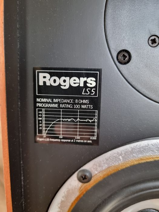 Полочные колонки Rogers LS5, обмен