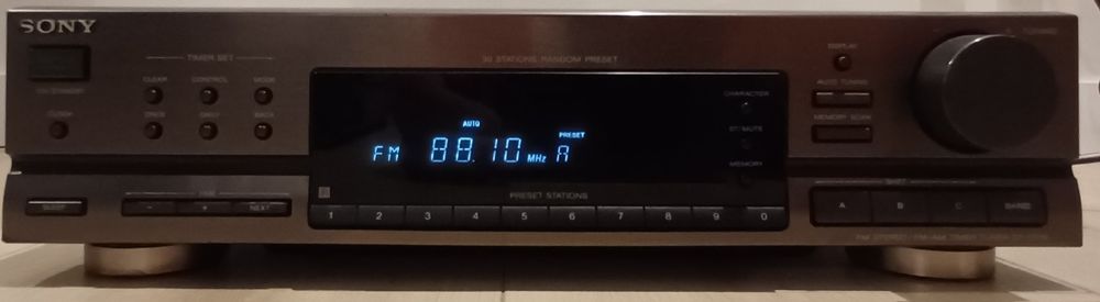 Radio Tuner Sony ST-D709 wieża segmentowa skladak