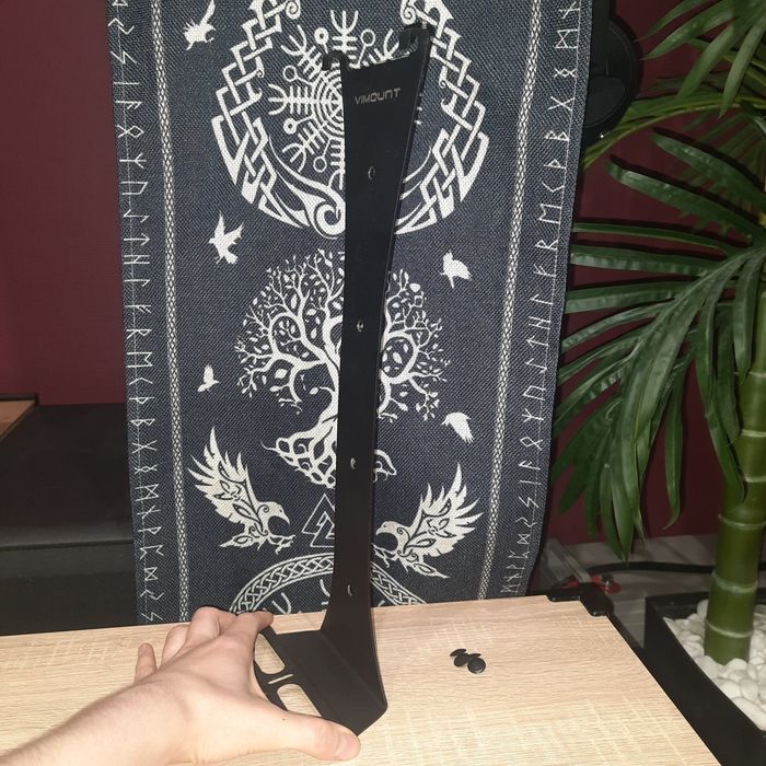 Крепление на стену ViMount PlayStation 5 PS5 (FAT / PRO) черный