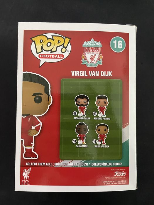 Funko pop Virgil Van Dijk Liverpool