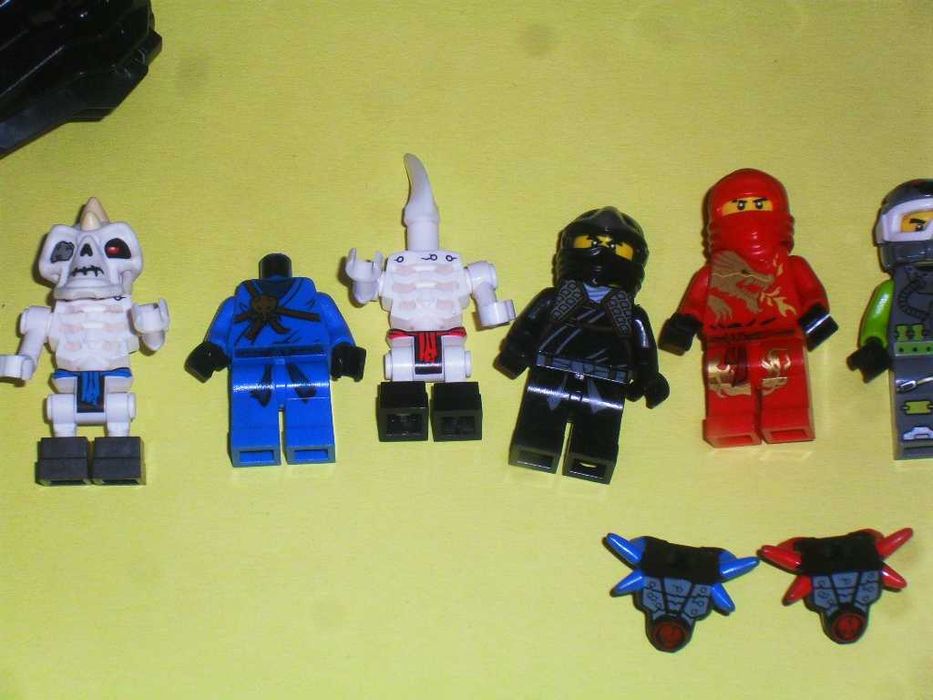 Lego ninjago Quad Nuckal Turboniszczarka Kai DX Cole ZX Jay Samukai