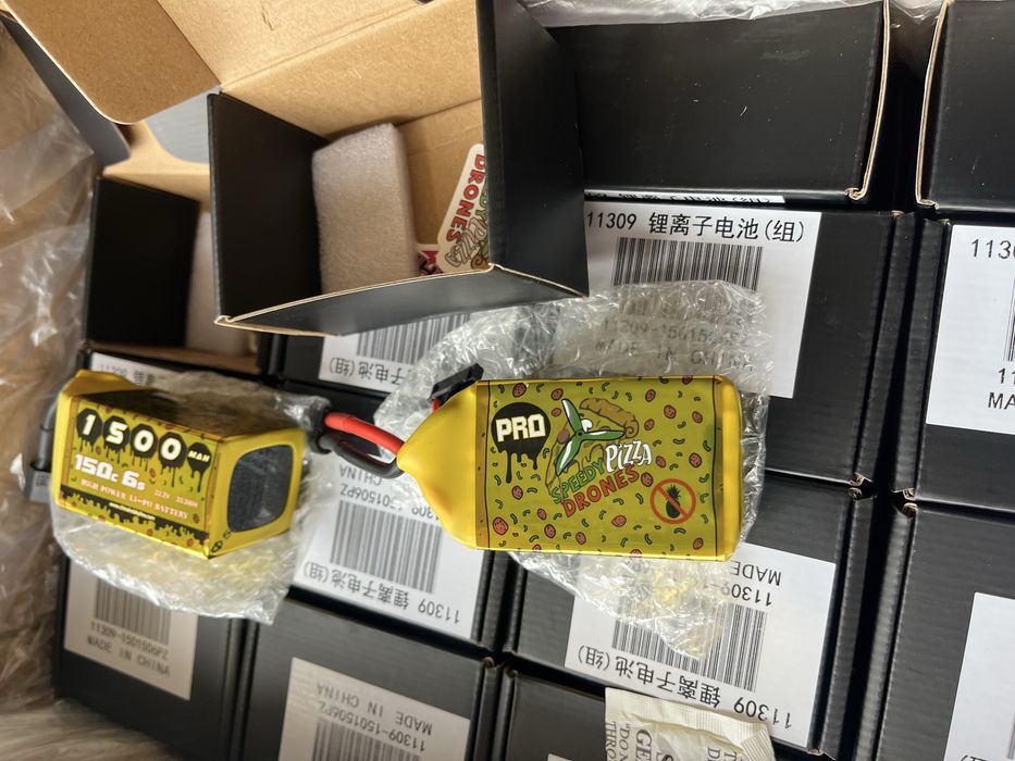 CNHL Pizza Pro 6s 1500mah 150c xt60 batetia lipo