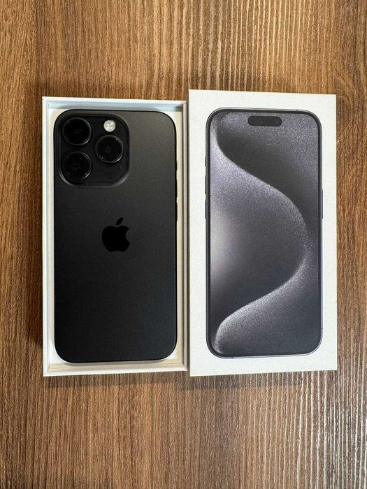 iPhone 15 Pro 128GB Black Titanium