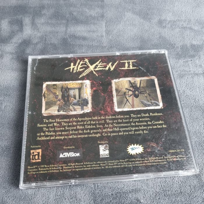 Hexen 2 PC Wydanie premierowe