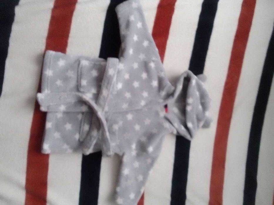 Дитячий халат в зірочки