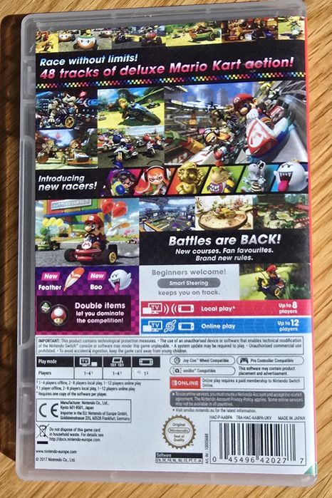 Mario kart 8 Deluxe Nintendo switch