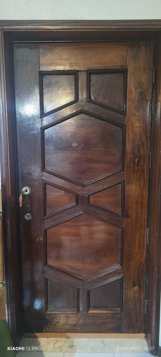 Porta entrada madeira