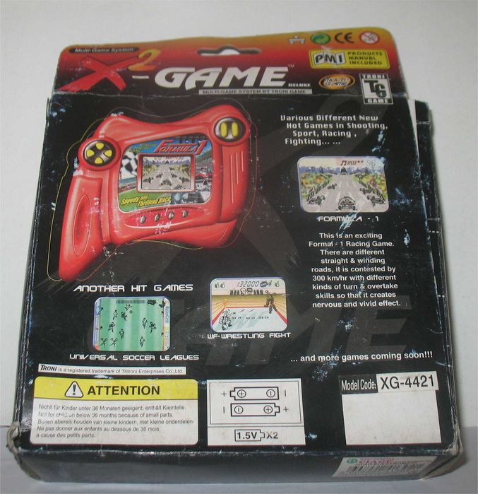 Consola de Jogos de Mão - Troni - X2 Game - Universal Soccer League