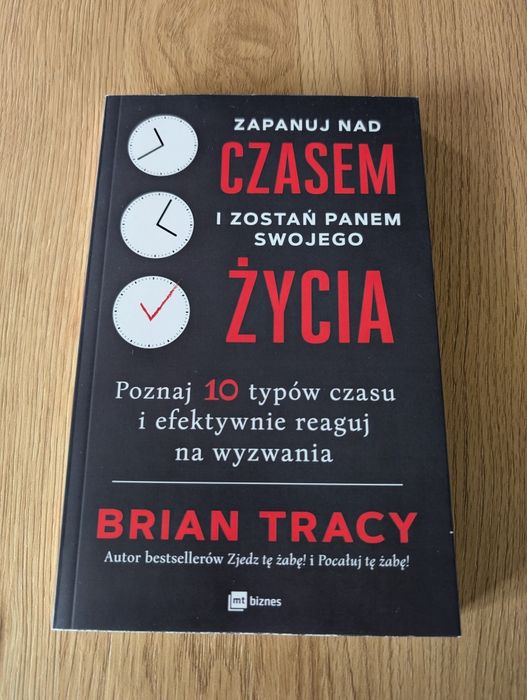 Zarządzanie czasem Tracy - książka o produktywności i planowaniu