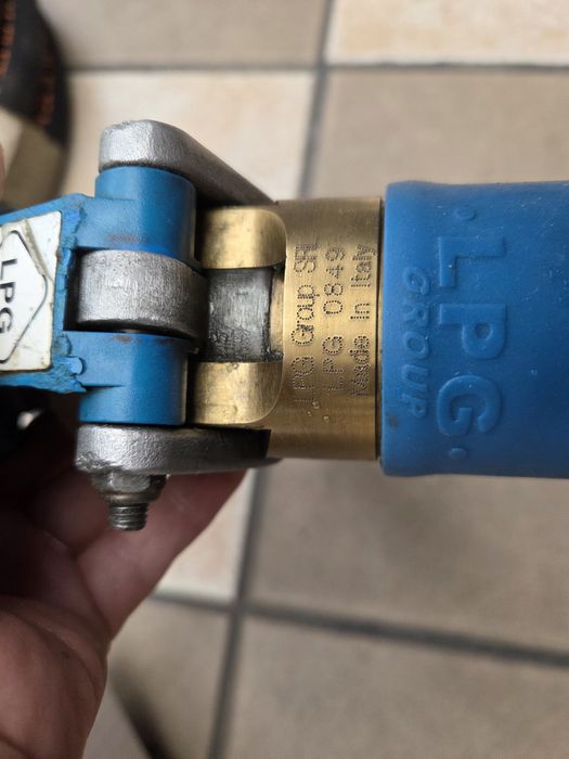 Pistolet LPG + wąż+ tuleje