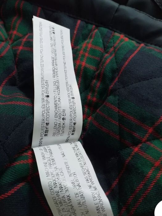 Parka Pull&Bear azul escuro