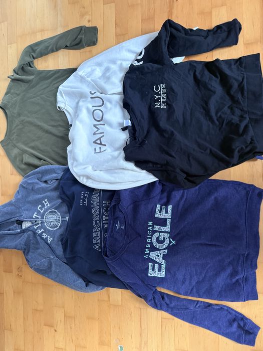 Bluzy roz. XS 34 - 6 sztuk