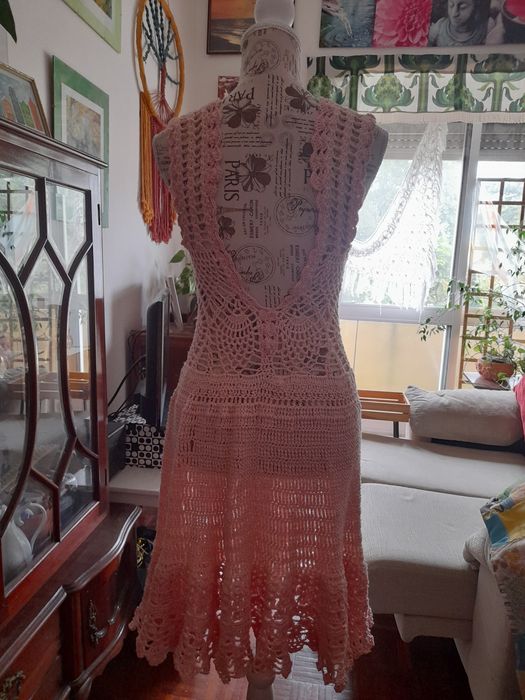 Vestido de noiva romântico boho chic