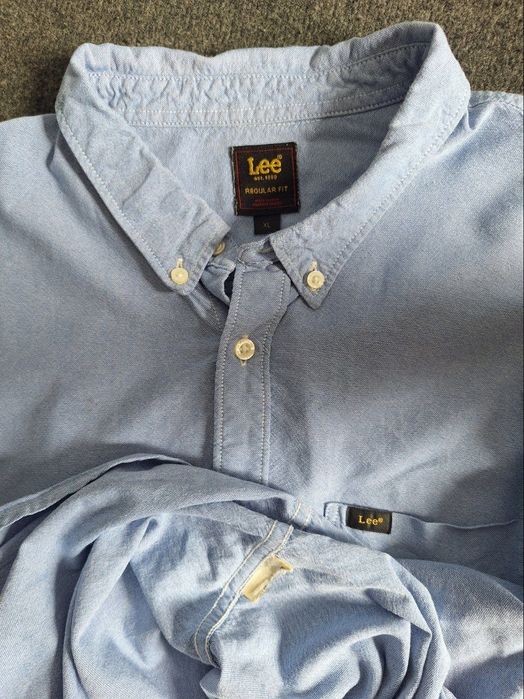 Чоловіча блакитна сорочка Lee
