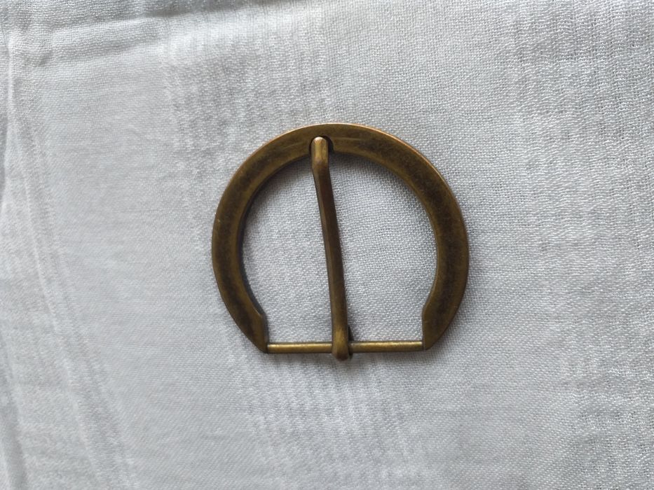 Stara sprzączka do paska duża, klamra
