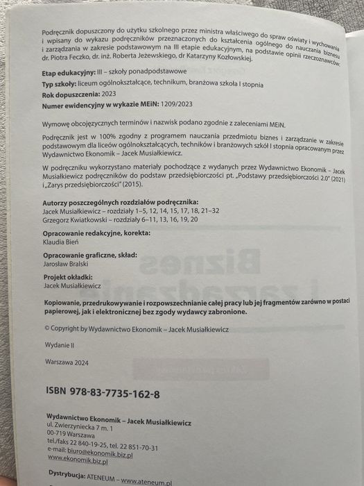 Biznes i zarzadzanie