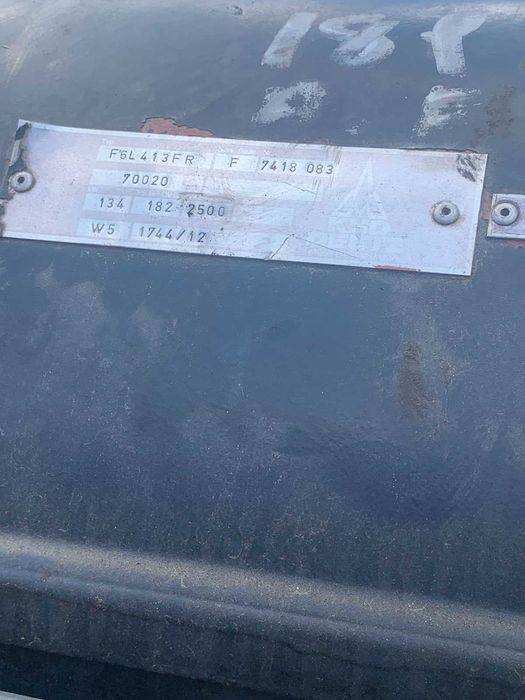 Двигун Deutz F6L413FR мотор в наявності привезений з Європи