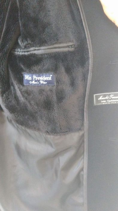 Плащ кашимір чорний