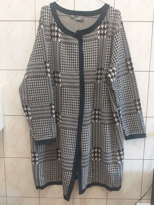 Sweter kardigan płaszcz narzutka NOWA rozm  48  50  4xl  5xl