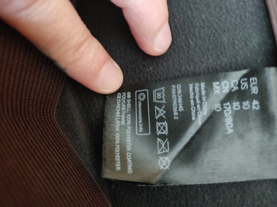 Spodnie skórzane H&M rozmiar 42 
R