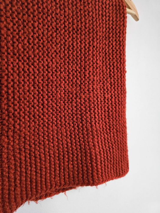 Koralowoczerwony komin H&M