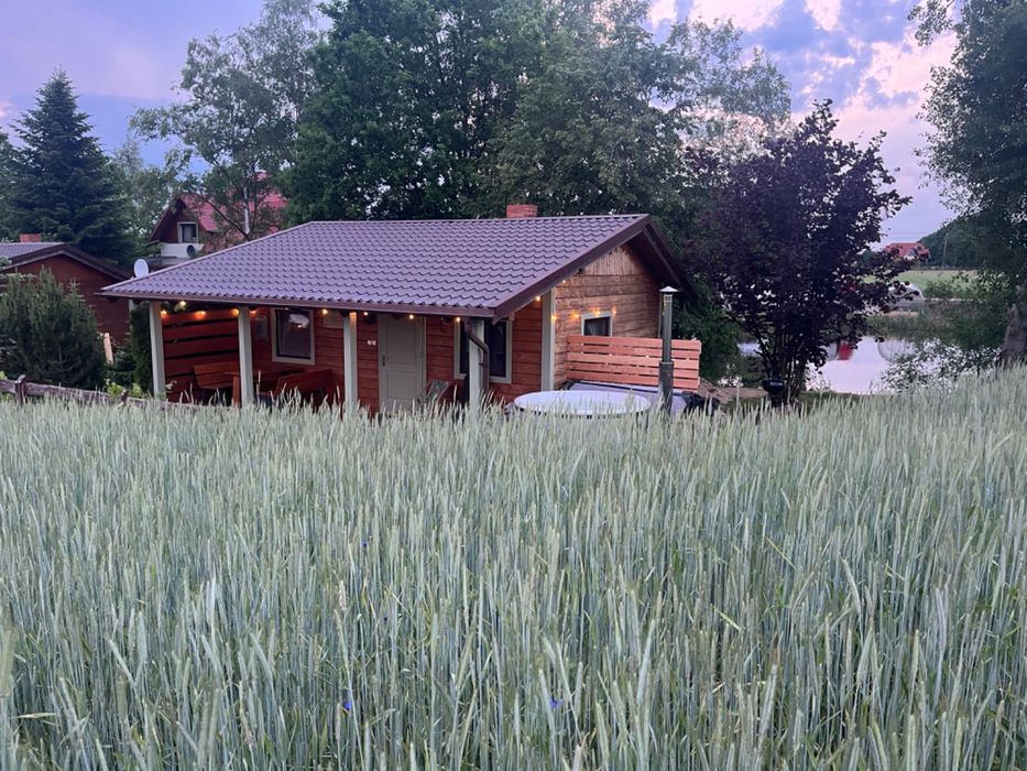 Kaszuby domek letniskowy z balią