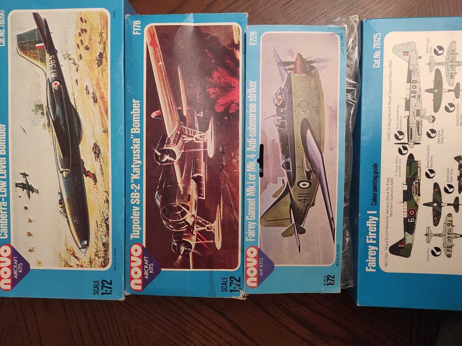 Продам сборные модели самолётов