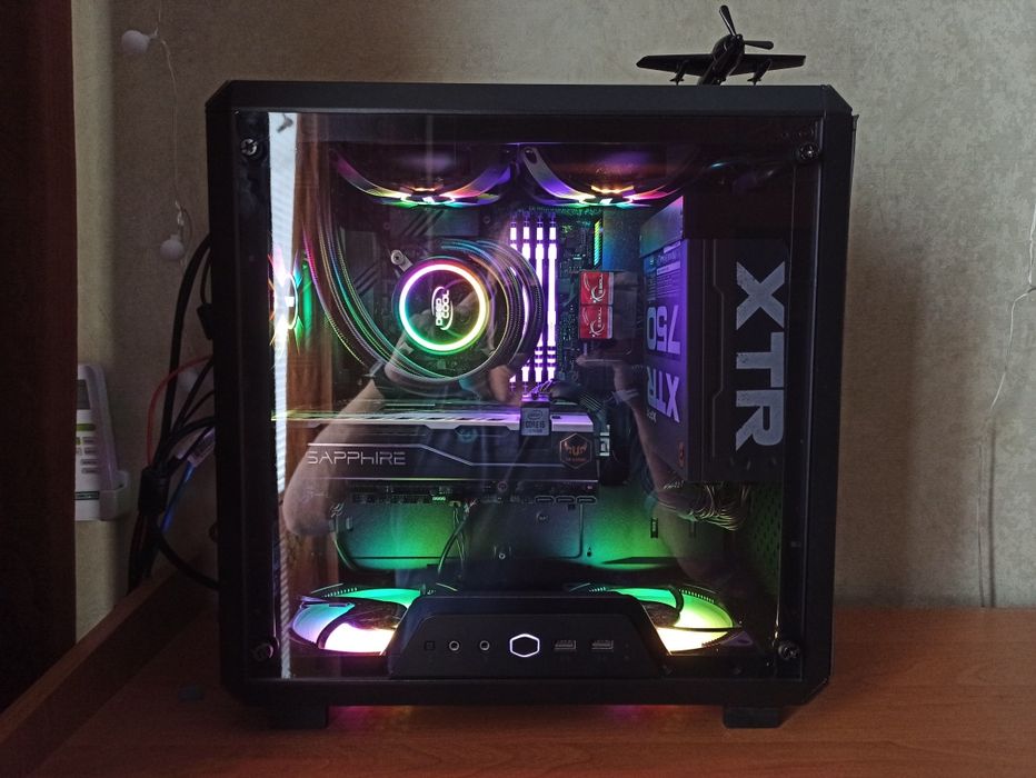 Ігровий комп'ютер I5-10400, DDR4-32 Gb, Saphire RX 580 8Gb