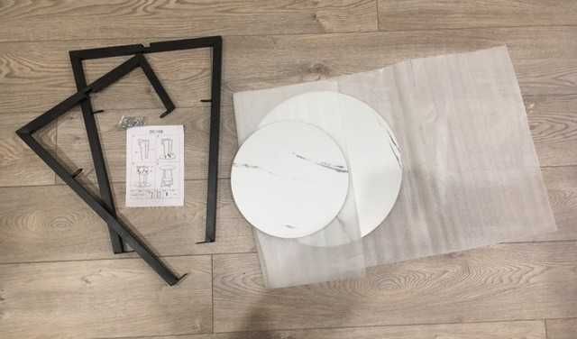 Mesa de Canto de Armazenamento Versátil - Madeira & Metal 40 x 55 cm