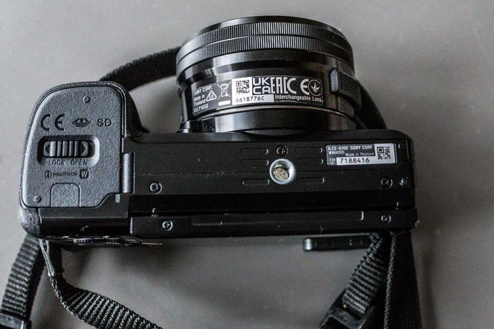 Sony a6100 ALFA obiektyw 16-50