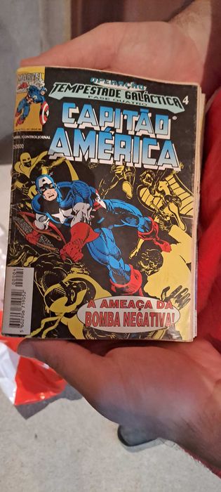Marvel Capitao America BD