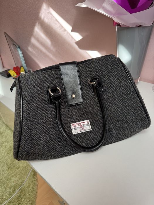 Сумка Harris tweed харіс твід твідова vivienne westwood