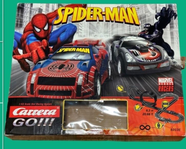 Tor Carrera GO  Spider-Man 6.3m rozbudowa, kompletny