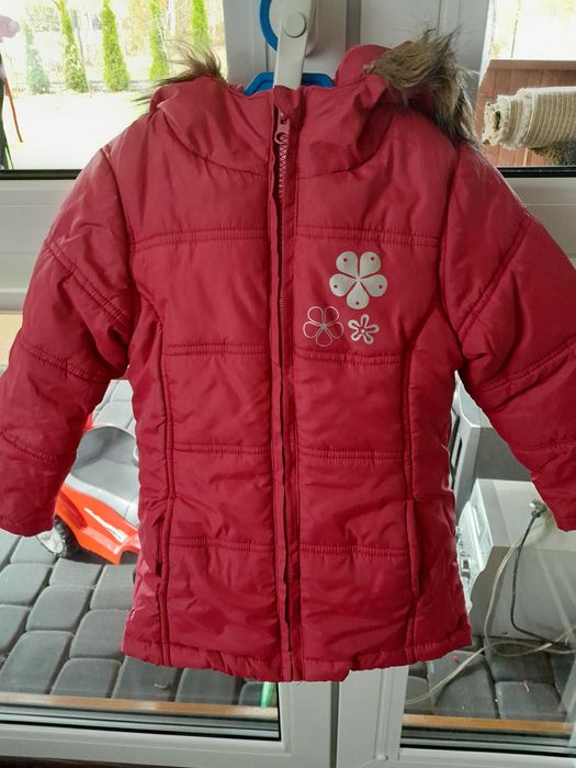 Kurtka zimowa r.98 dziewczęca