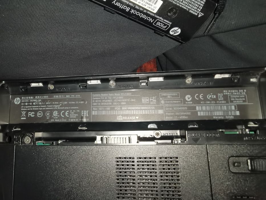 Computador portátil HP pavilion 17