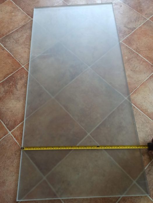 Półka szkło szyba mleczna  gruba 100x47cm przykrycie stół kuchnia