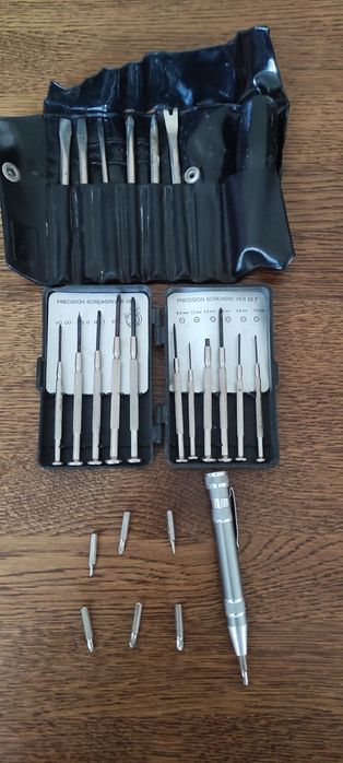Zestaw śrubokrętów z czasów PRL