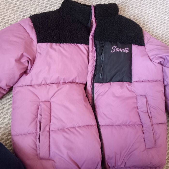 Куртка пуфер дівчинка 10-11 років