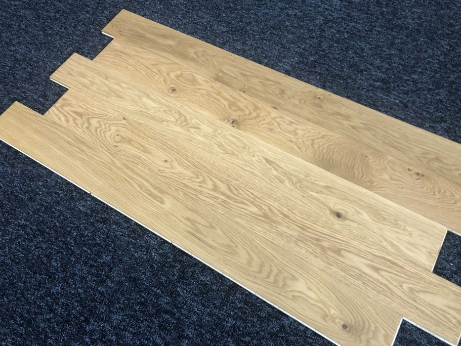 Podłoga drewniana dębowa 11x120x1200 Rustic Olej UV [285m2]