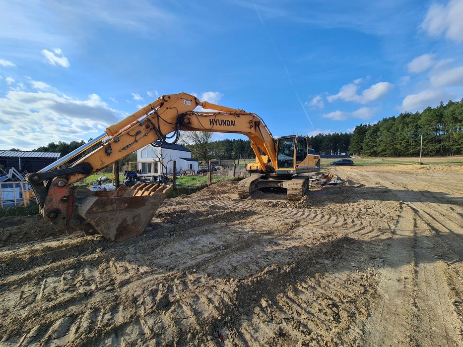 Koparka gąsiennicowa Hyundai 320 NLC-9  Pierwszy właściciel. System 3D. Cat Komatsu